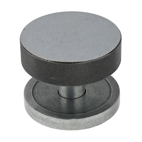 SHOW Pewter Plain Brompton Centre Door Knob