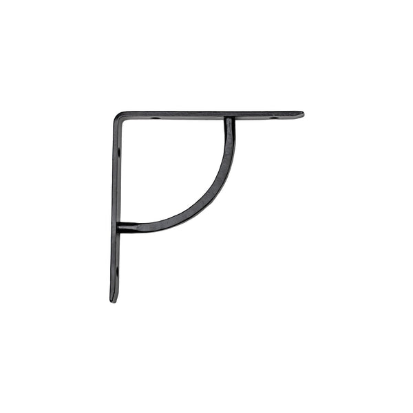 SHOW Black Plain Shelf Bracket