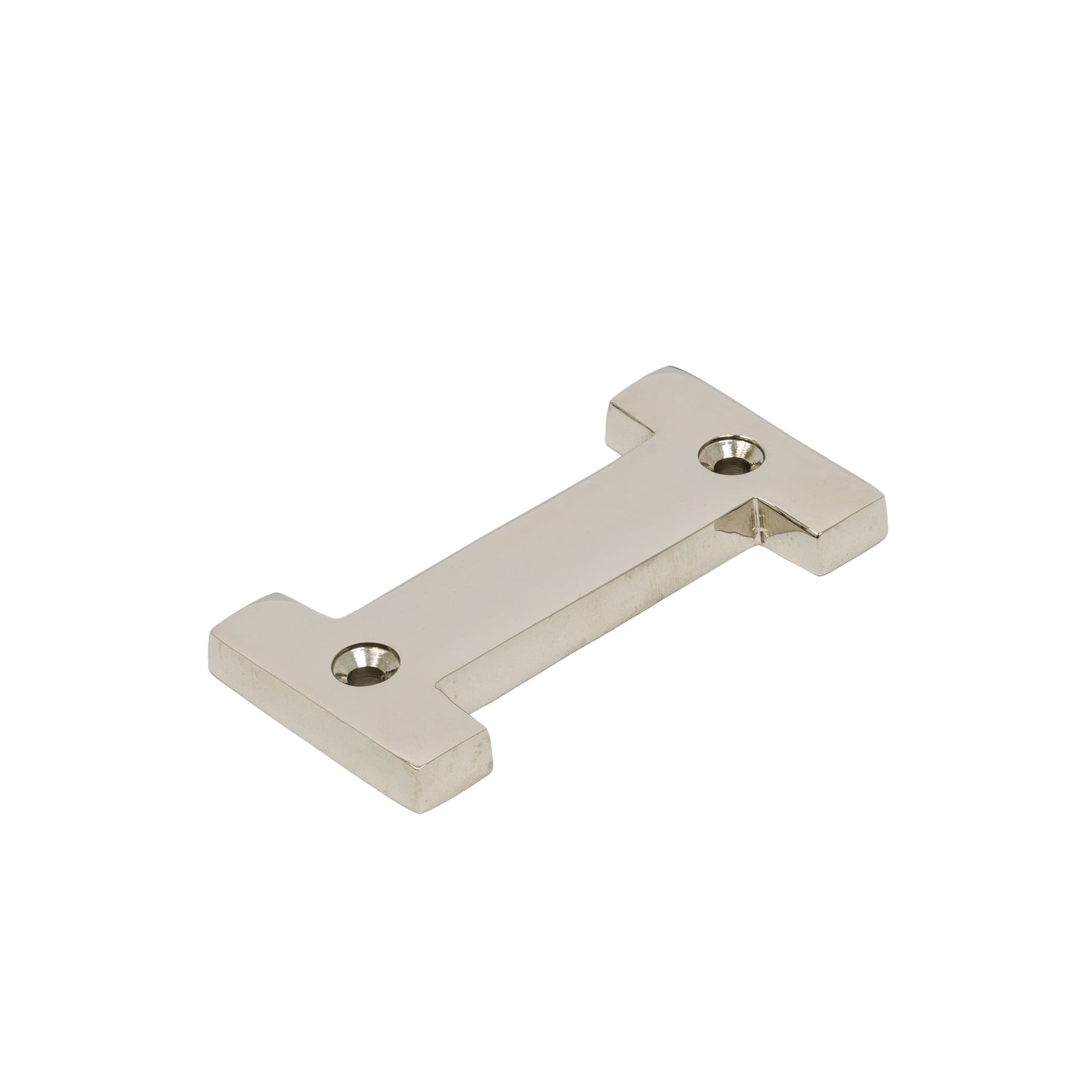 SHOW SHOW Image of Polished Nickel Front Door Letter I