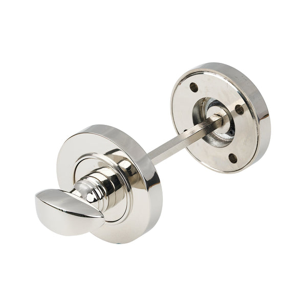 SHOW Polished Nickel Plain Round Thumbturn