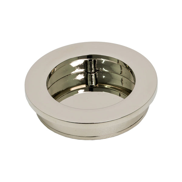 SHOW Polished Nickel Plain Round Pull 