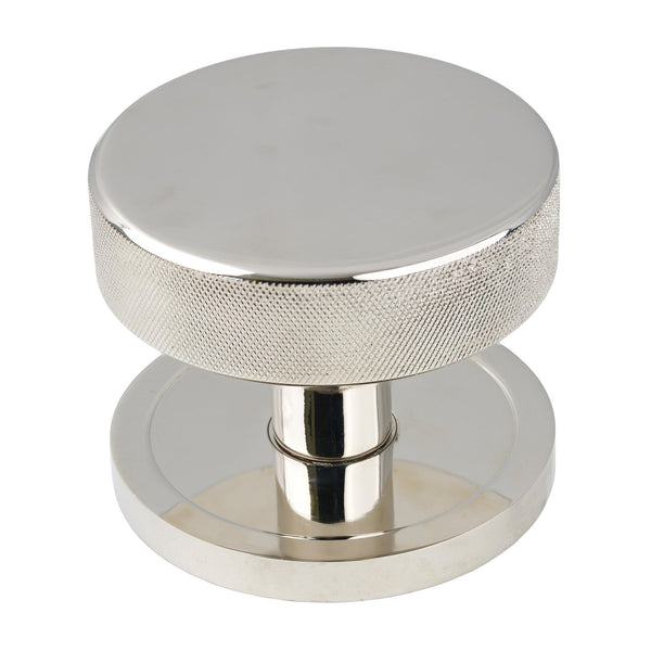 SHOW Polished Nickel Plain Brompton Centre Door Knob