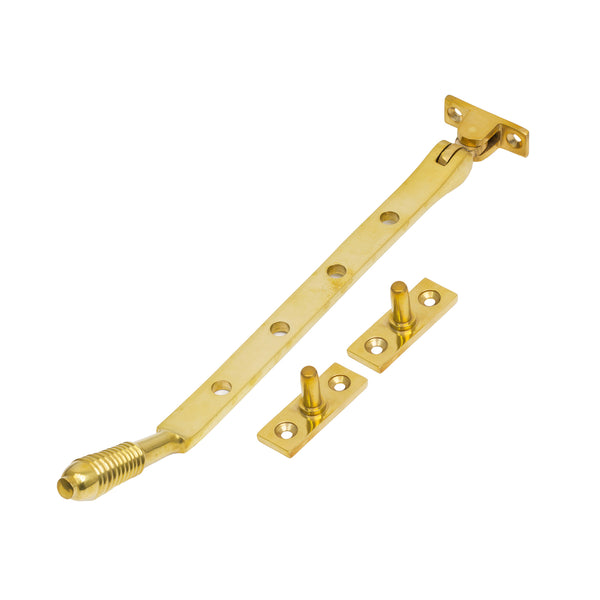 Threaded Window Stay Reeded Window Stay | 3 Sizes| Suffolk Latch Company