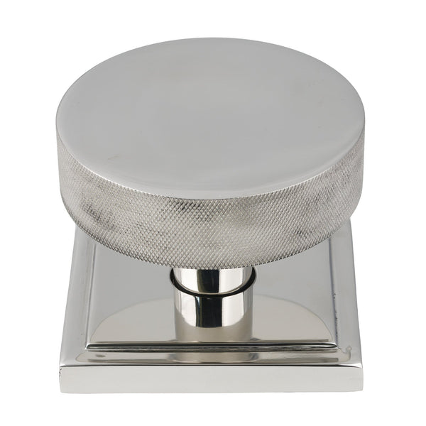SHOW Polished Marine Square Brompton Centre Door Knob