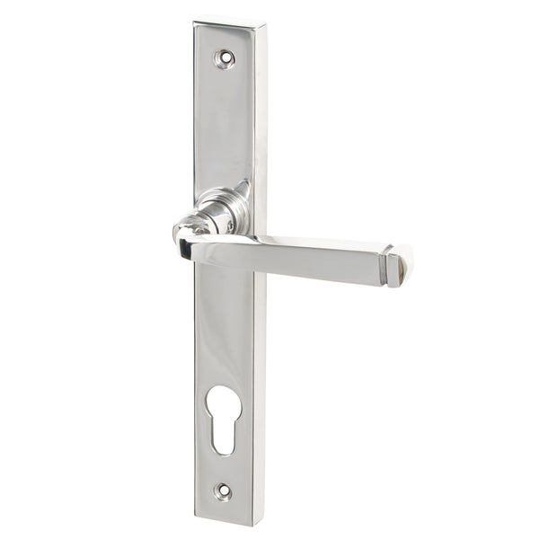 SHOW Polished Marine Lock Avon Slimline Multipoint Door Handle