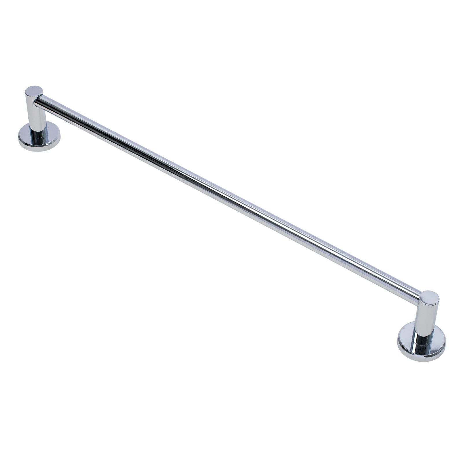 SHOW Image of 600mm Polished Chrome Oxford Towel Bar Rail