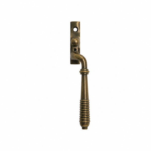 Burnished Brass Reeded Espagnolette