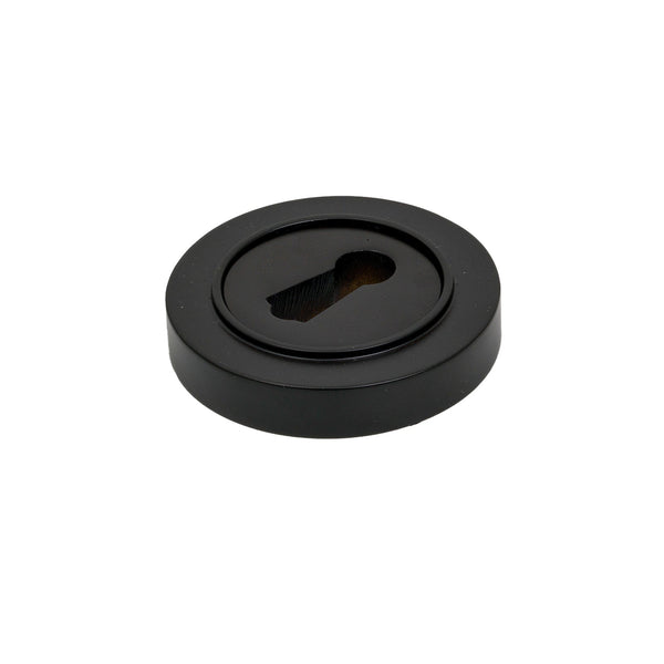 SHOW Aged Bronze BSU Plain Round Escutcheon