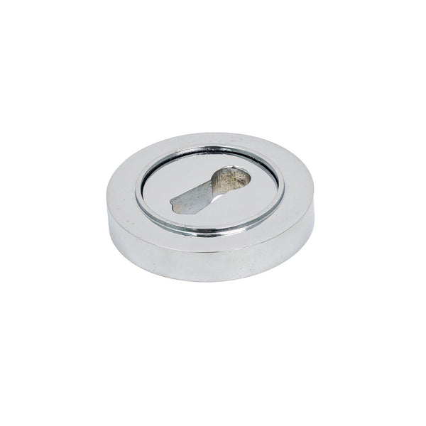 SHOW Polished Chrome BSU Plain Round Escutcheon