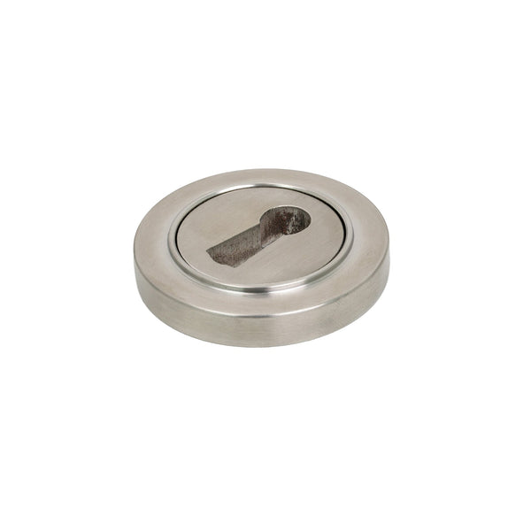 SHOW Satin Marine BSU Plain Round Escutcheon