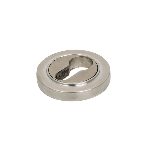 SHOW Satin Marine Euro Plain Round Escutcheon