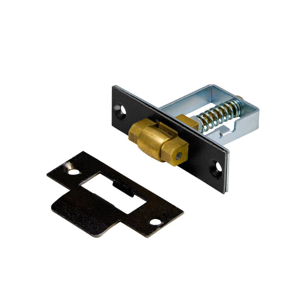  Image of Matt Black Adjustable Cabinet Roller Catch