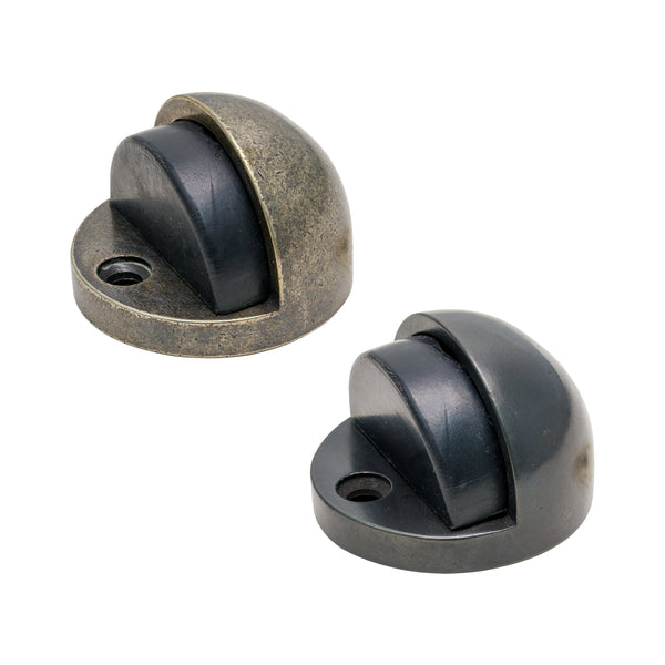 Variant image of Bronze Half Moon Floor Mounted Door Stop