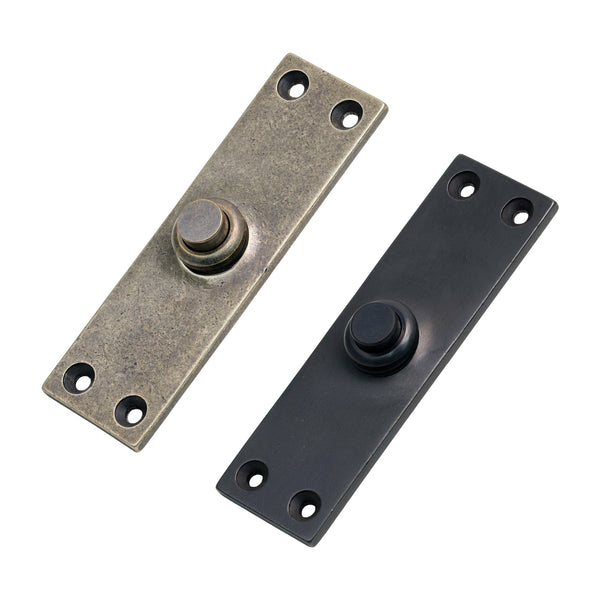 Variant image of Bronze Door Bell Push