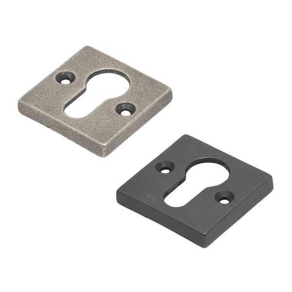 Variant image of Bronze Square Euro Profile Escutcheon