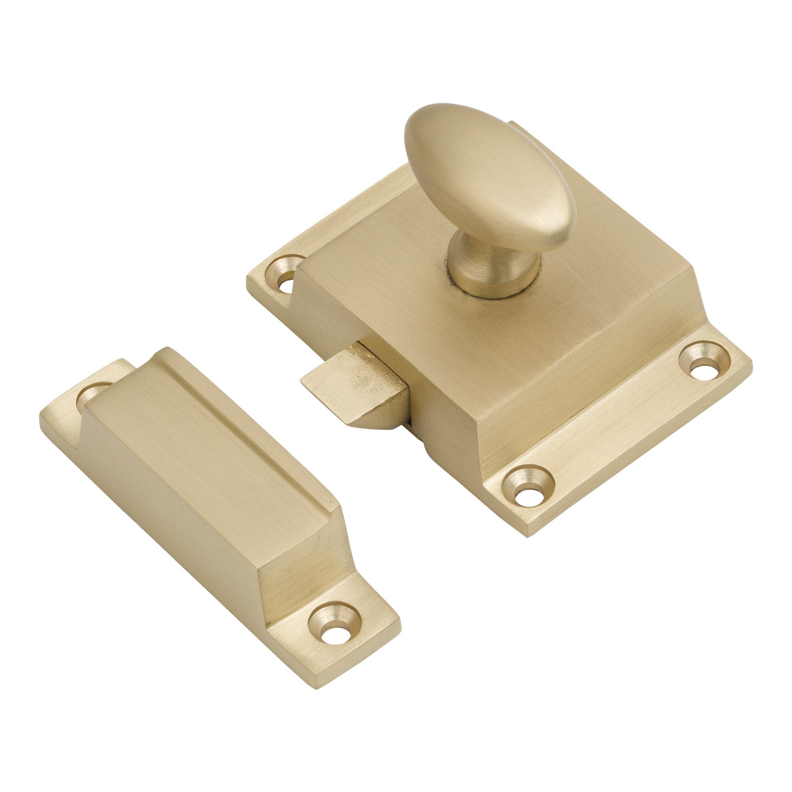 SHOW Satin Brass Cabinet Latch