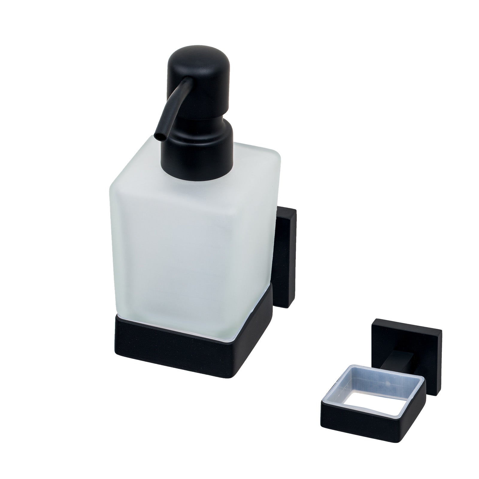 SHOW Image of Matt Black Chelsea Soap Dispenser