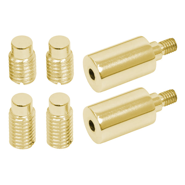  Sash Window Stop in Unlacquered Brass
