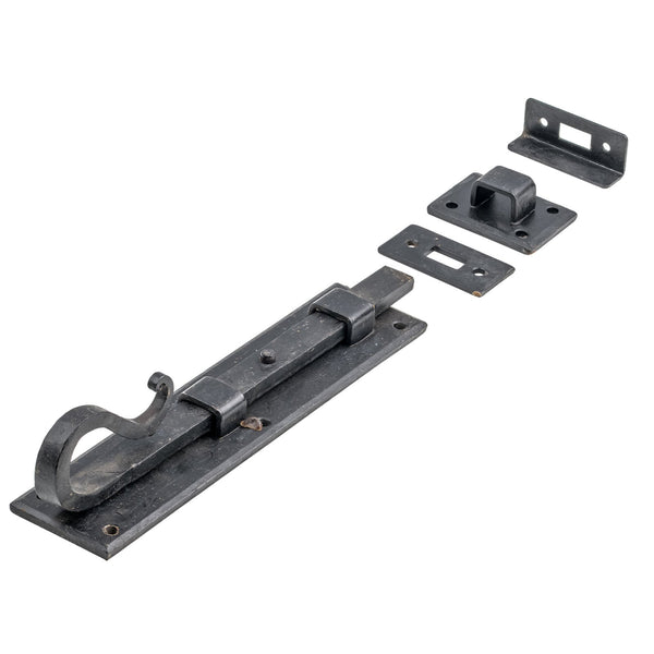 Shepherds Crook Universal Bolt External Beeswax Black 8 Inch 