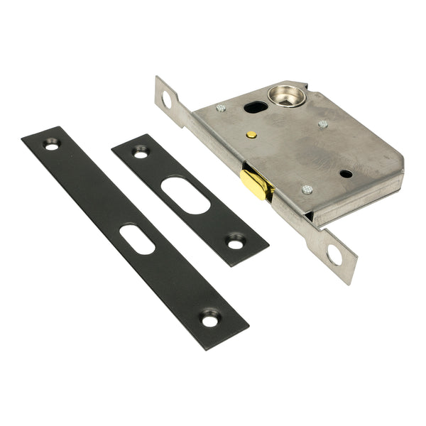 SHOW Image of Sliding Door Lock in Aged Bronze