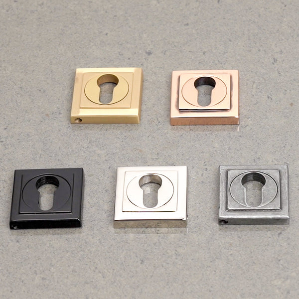  Hover Image of Square Round Escutcheon