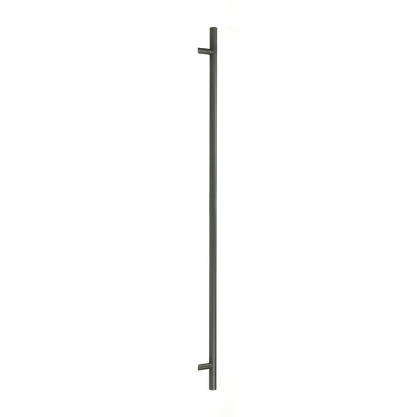 SHOW 1500mm Matt Black Offset T Bar Handle Secret Fix