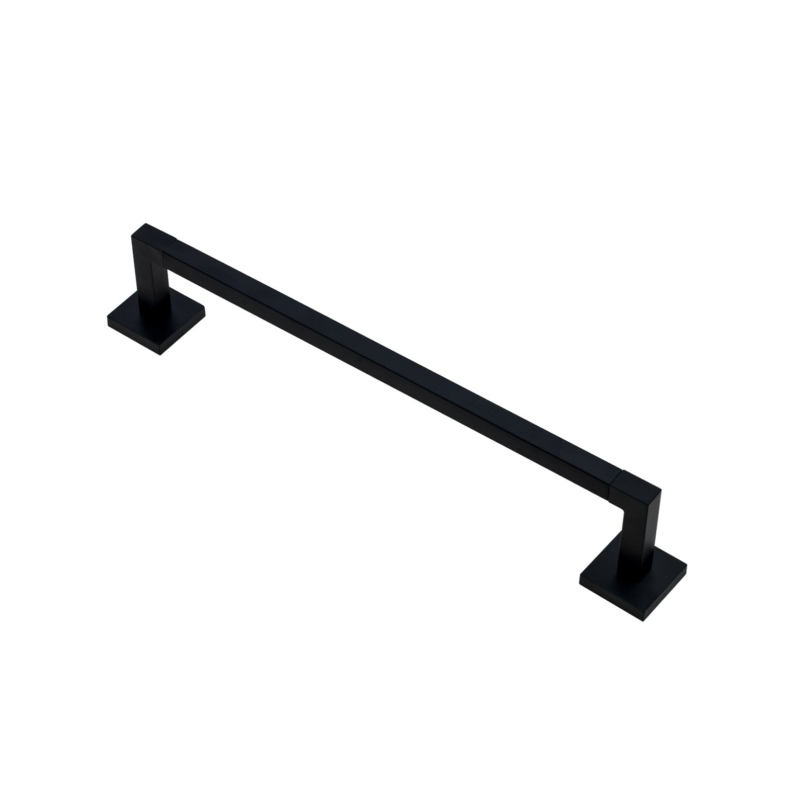 SHOW Image of 450mm Matt Black Chelsea Towel Bar Rail