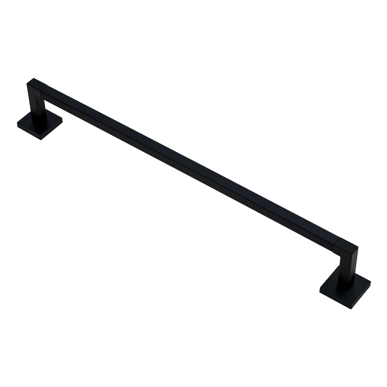 SHOW Image of 600mm Matt Black Chelsea Towel Bar Rail