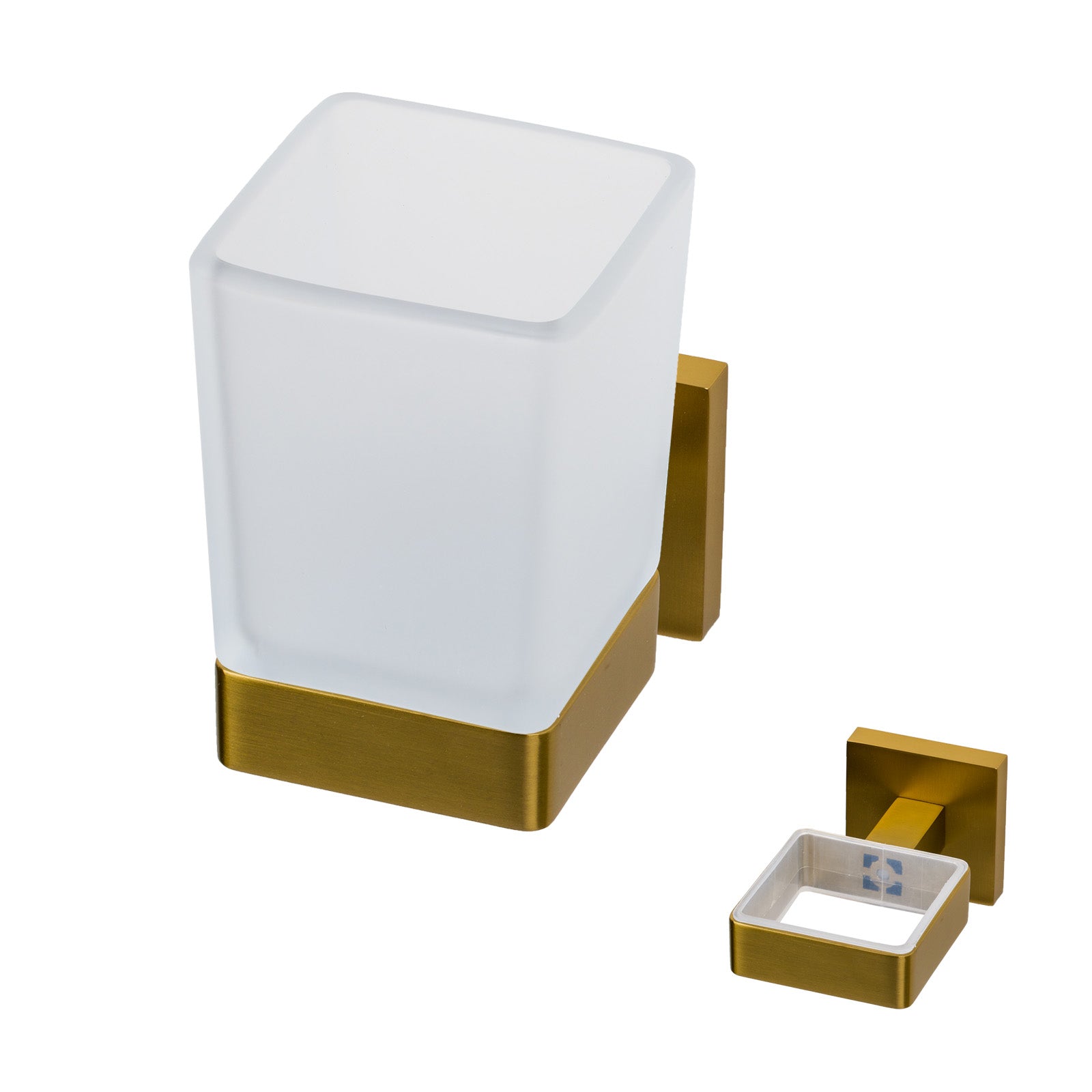 SHOW Image of Satin Brass Chelsea Tumbler Holder