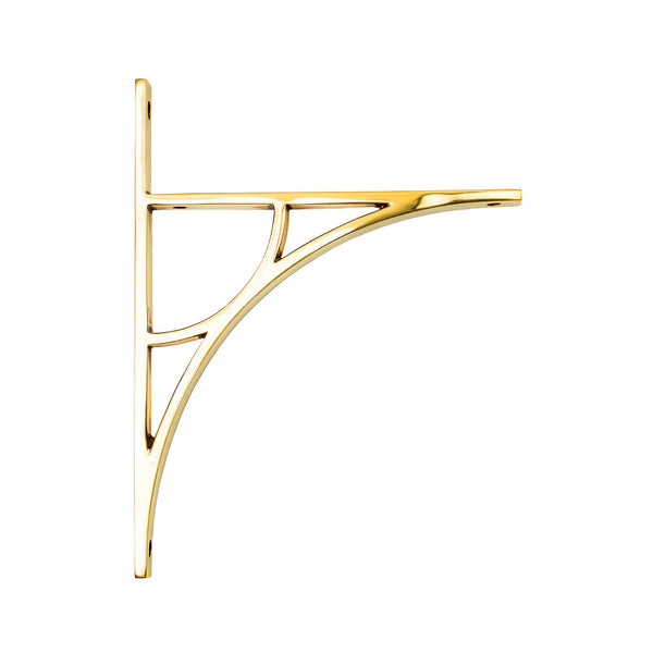 SHOW 260mm Antique Brass Tyne Shelf Bracket