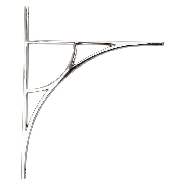 SHOW 314mm Polished Nickel Tyne Shelf Bracket