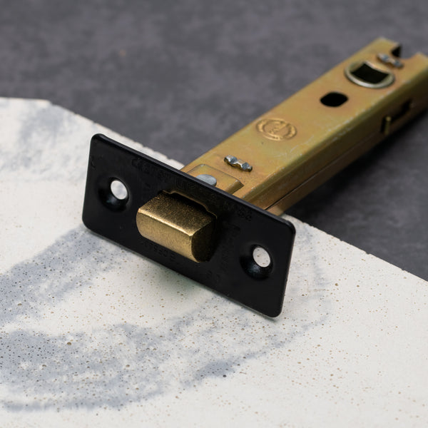  Hover image of Image of 4 Inch Tubular Latch in Matt Black Finish