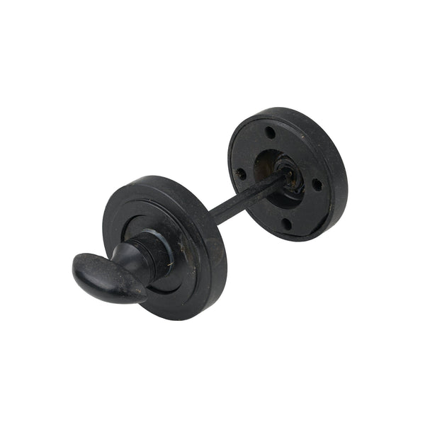 SHOW Pewter Art Deco Round Thumbturn