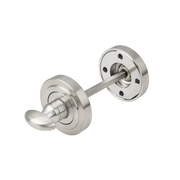 SHOW Polished Marine Art Deco Round Thumbturn