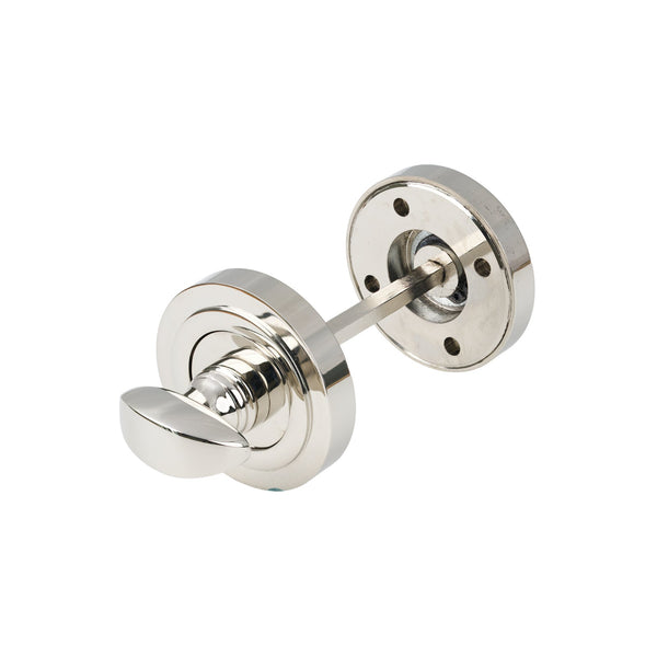 SHOW Satin Marine Art Deco Round Thumbturn