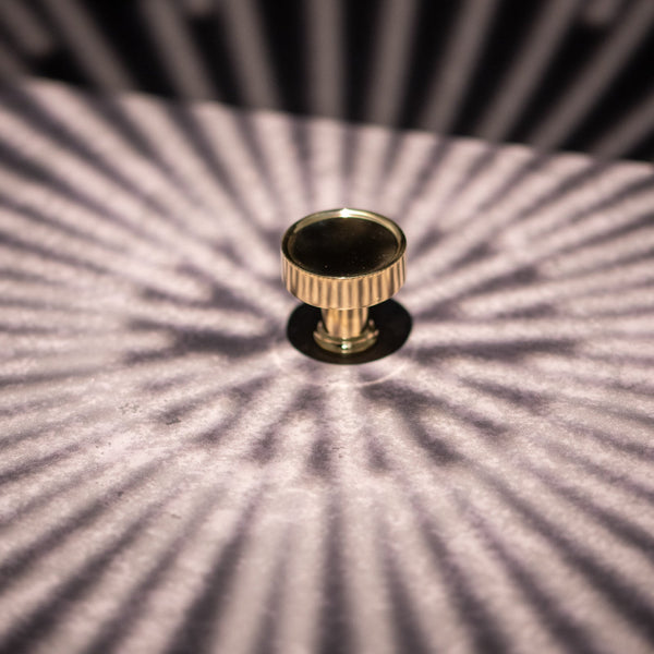  Hover Image of Unlacquered Brass Florence Cabinet Knob