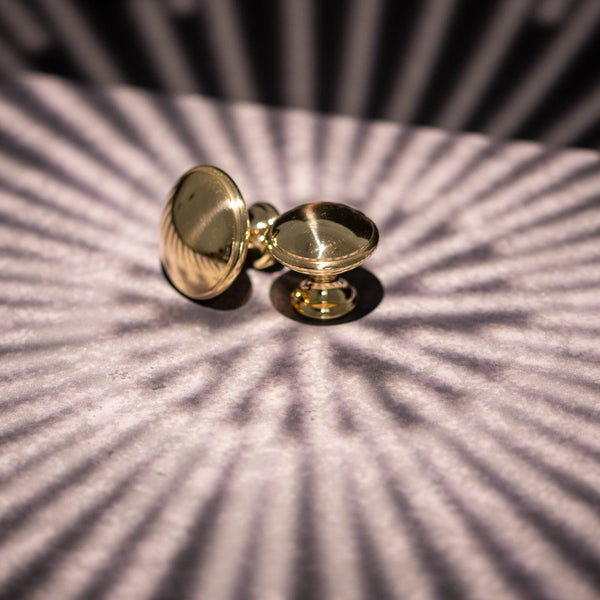  Hover Image of Unlacquered Brass Domed Cabinet Knob