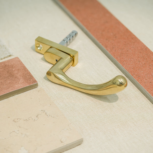  Hover Image of Unlacquered Brass Ball End Espagnolette