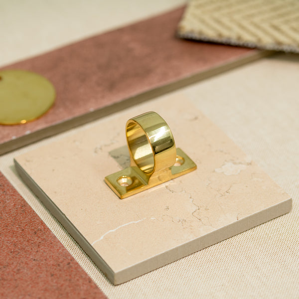  Hover Image of Unlacquered Brass Sash Ring Pulls