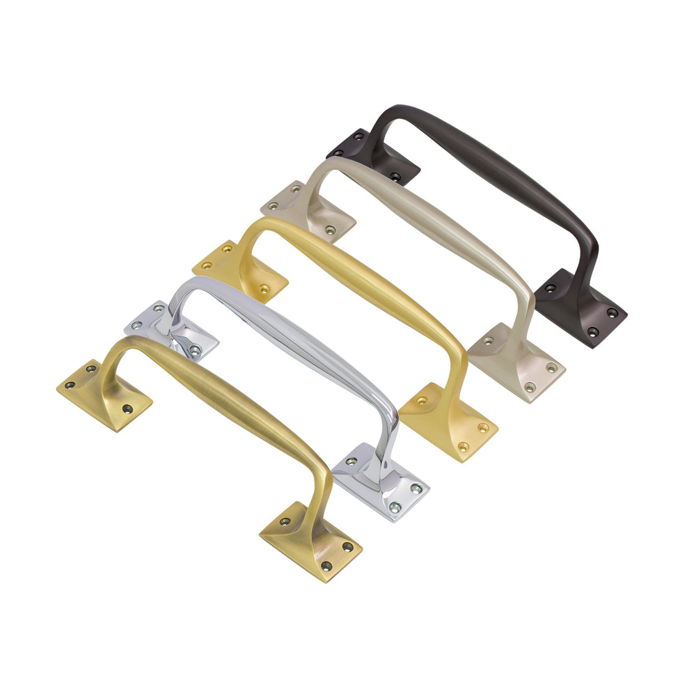 Offset Door Pull Handle | 5 Finishes | Suffolk Latch Company