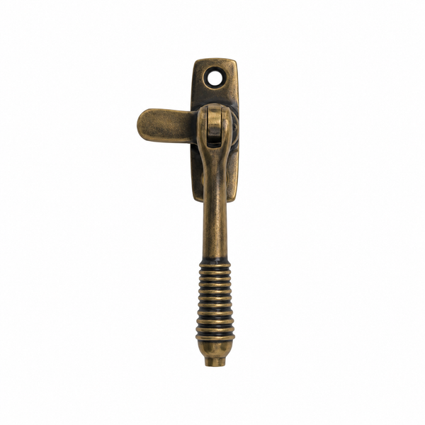  Burnished Brass Locking Reeded Fastener