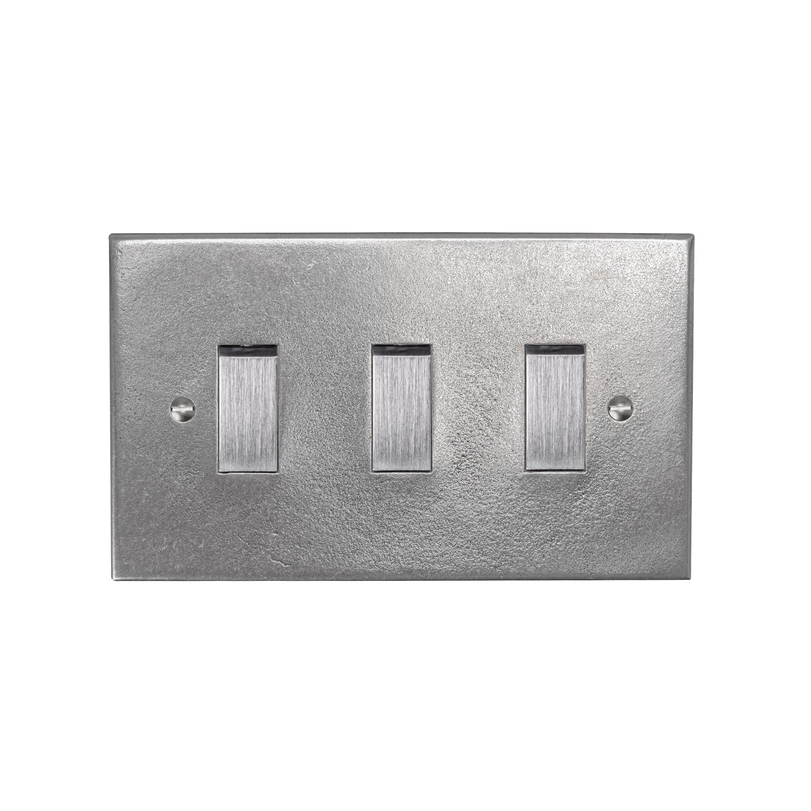 Pewter 3 Gang Light Switch