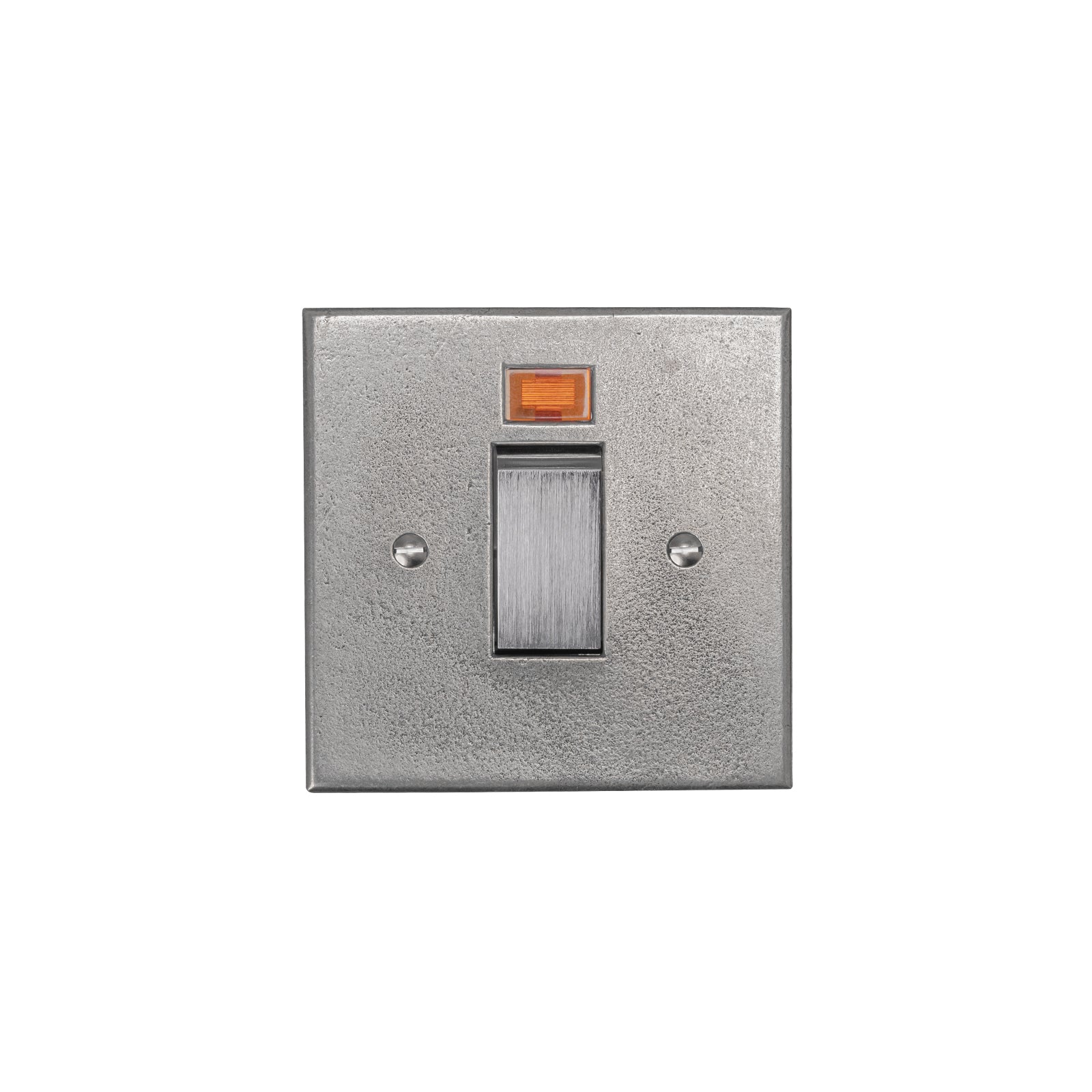 Pewter 1 Gang DP Switch With Neon Indicator