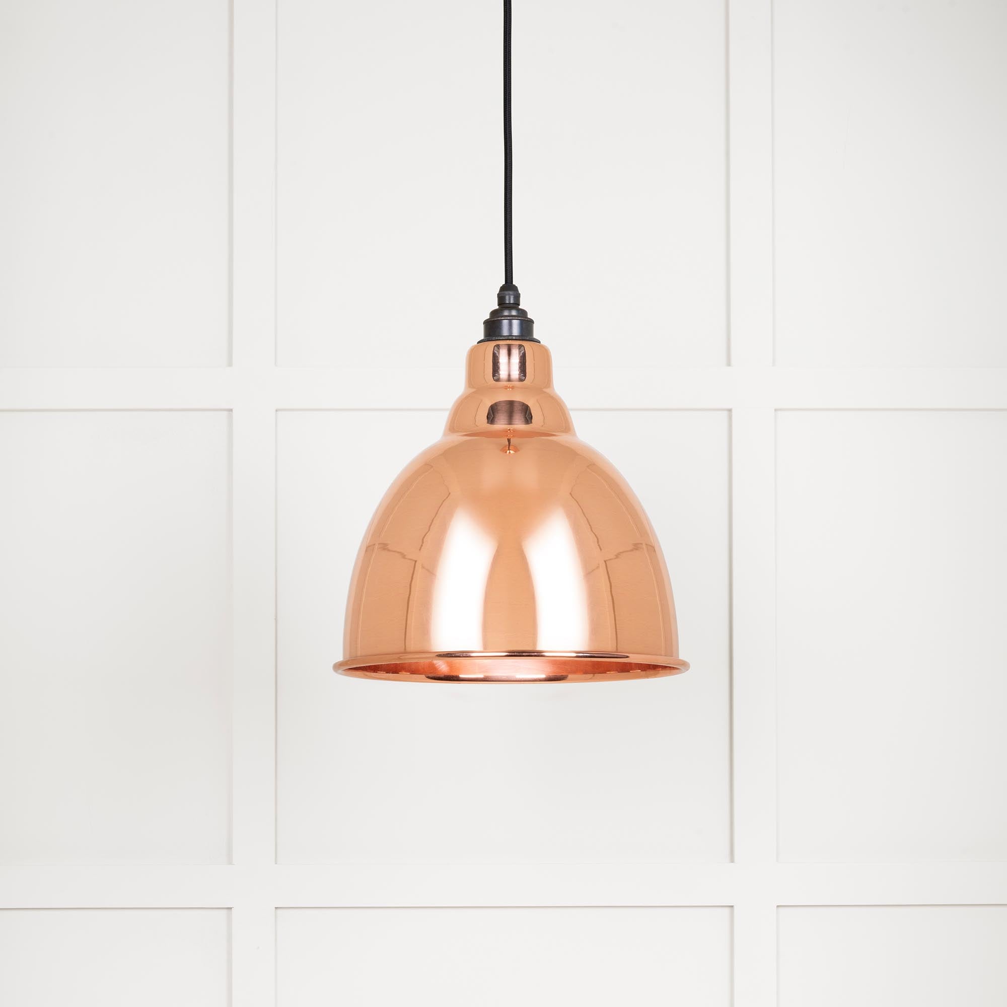 Image of Brindley Ceiling Light in Copper