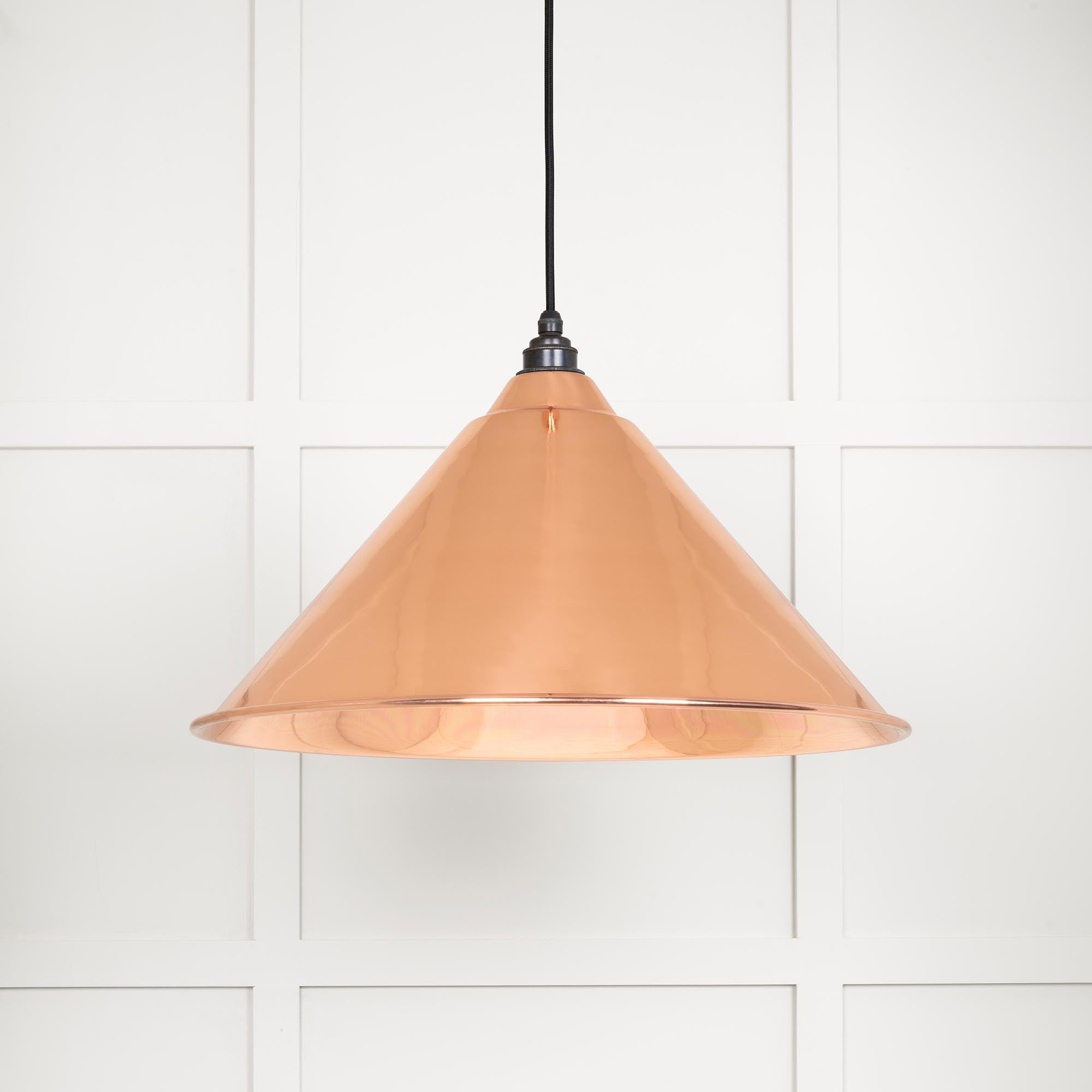 Image of Hockley Ceiling Light in Copper