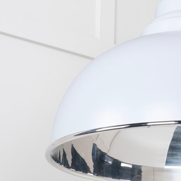 SHOW SHOW Close Up Image Harborne Ceiling Light in Birch In Smooth Nickel