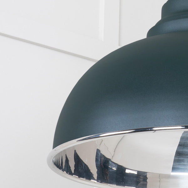SHOW SHOW Close Up Image Harborne Ceiling Light in Dingle In Smooth Nickel