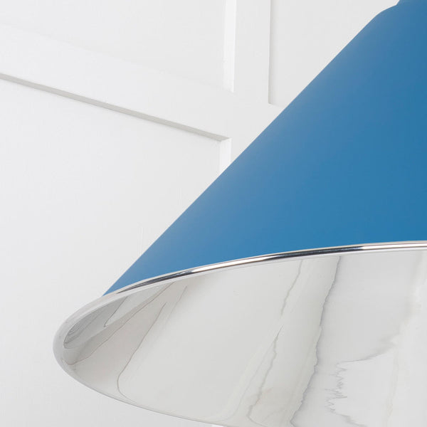 SHOW SHOW Close Up Image of Hockley Ceiling Light in Upstream in Smooth Nickel