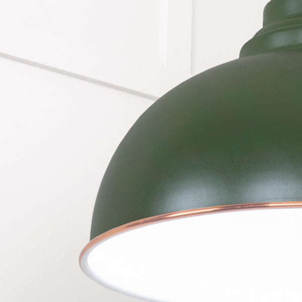 SHOW SHOW Close Up Image Harborne Ceiling Light in Heath In Frost White