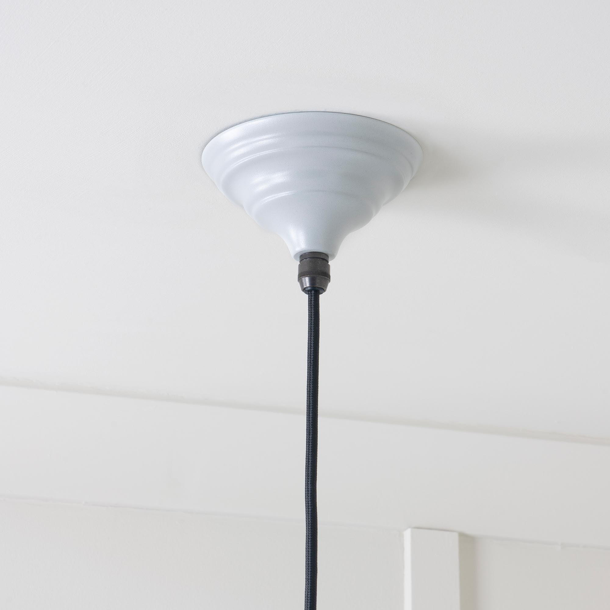 SHOW SHOW Close Up Image of Ceiling Rose for Brindley Ceiling Light in Birch